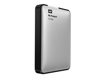 Western Digital 1TB Silver My Passport for Mac Portable External Hard Drive - USB 3.0 - Western DigitalBLUZ0010BSL-NESN