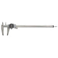 TESA Brown & Sharpe 599-579-8-1 Stainless Steel Dial Caliper, White Face, 0"-8" Range, +/-0.001" Accuracy, 0.001" Resolution, Meets DIN 862 Specifications
