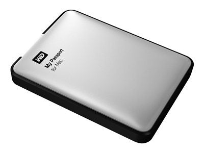 Western Digital 1TB Silver My Passport for Mac Portable External Hard Drive - USB 3.0 - Western DigitalBLUZ0010BSL-NESN