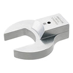 Stahlwille 58218060 60mm Open End Shell Tool for Torque Wrenches, Nickel-Plated, Chrome Finish, Secure Connection, German Craftsmanship