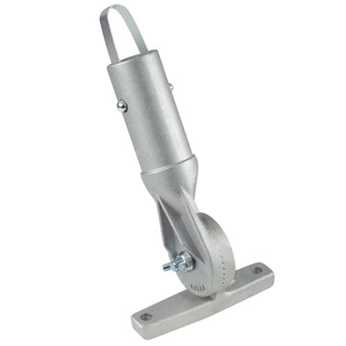 Kraft Tools CC824BBT 48"x 5" Round End Blue Steel Fresno w/Adjustable Tooth Button Handle Bracket