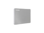 Toshiba Canvio Flex 4TB Portable External Hard Drive USB-C USB 3.0, Silver for PC, Mac, & Tablet - HDTX140XSCCA