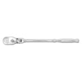 SK Tools USA 1/2" Drive, 15" Long, LP90 Chrome Flex Head Teardrop Ratchet | 80300