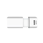 GIGASTONE 64GB Flash Drive (10 Pack) Z60 USB 3.2 Gen 1, 100MB/s Ultra Fast, Retractable Capless Slider Design, Data Storage, Backup for PC/Mac/TV/Car Audio, USB 2.0/3.0/3.1 Compatible