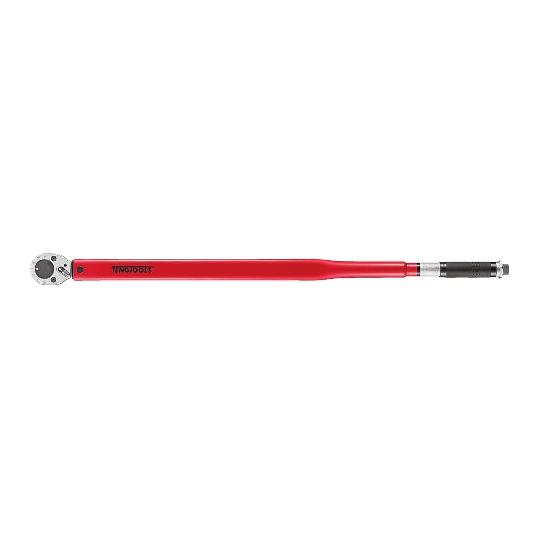 Teng Tools 3/4 Inch Drive Torque Wrench 100-600 ft/lb - 3492UAG-E1, Red