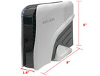 Avolusion PRO-Z Series 6TB USB 3.0 External Hard Drive for WindowsOS Desktop PC/Laptop (White) (Renewed)