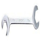 Wright Tool 1398 Double Angle Open End Wrench, 2" x 2"