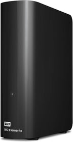 Western Digital 8TB Elements Desktop External Hard Drive, USB 3.0 external hard drive for plug-and-play storage - Western DigitalBWLG0080HBK-NESN, Black