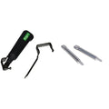 Greenlee 1903 7" Pocket Cable Stripping Tool with High-Carbon Steel Blade, 8 AWG - 1250 Kcmil | Greenlee 13544 Replacement Blades for Cable Stripping Tool 1903, 1-Pack