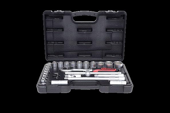 1/2" CLASSIC socket set, 28 pcs