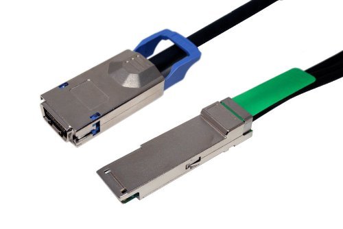 p/n C5297-6ME-IB: CX4 - QSFP+, 6M, 26awg, Ejectors, Infiniband [Electronics]