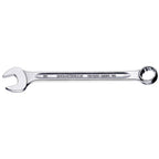 Stahlwille 40085555 Combination Spanners Open-Box No.13, Size 55mm, Metric, with 15 degree Offset Ring End, Chrome Plated Finish, Length 560mm, Made in Germany