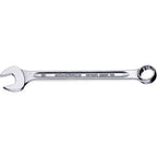 Stahlwille 40085555 Combination Spanners Open-Box No.13, Size 55mm, Metric, with 15 degree Offset Ring End, Chrome Plated Finish, Length 560mm, Made in Germany