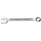 Stahlwille 40085555 Combination Spanners Open-Box No.13, Size 55mm, Metric, with 15 degree Offset Ring End, Chrome Plated Finish, Length 560mm, Made in Germany
