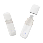 Maktar Nukii 256GB Encrypted USB-C Flash Drive, NFC Unlock, White