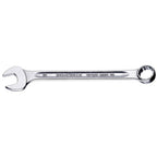 Stahlwille 40085555 Combination Spanners Open-Box No.13, Size 55mm, Metric, with 15 degree Offset Ring End, Chrome Plated Finish, Length 560mm, Made in Germany