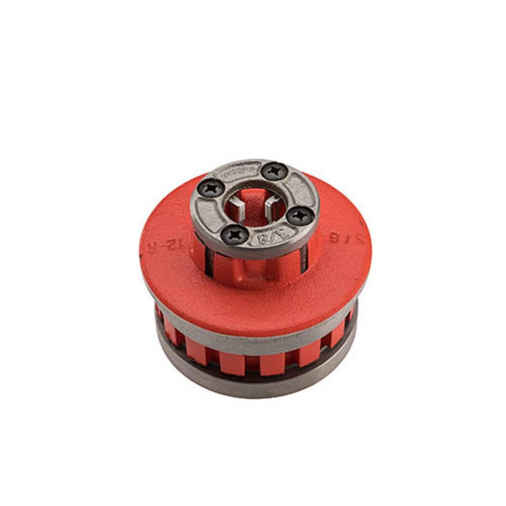 Ridgid 37520 Manual Threading/Pipe and Bolt Die Heads Complete W/Dies - 12R 3/8 HS NPT D H C F/S