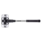 Halder Simplex Soft-Faced Mallet 3709.080 – Soft Metal Inserts, Reinforced Cast Iron Housing, Fiber Glass Handle, Non-Slip Rubber Grip, 80mm, 9.5 lbs.