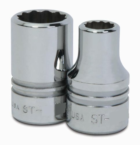Williams WSS-23RC 23-Piece 1/2-Inch Drive Shallow 12 Point Socket Set