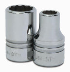 Williams WSS-23RC 23-Piece 1/2-Inch Drive Shallow 12 Point Socket Set