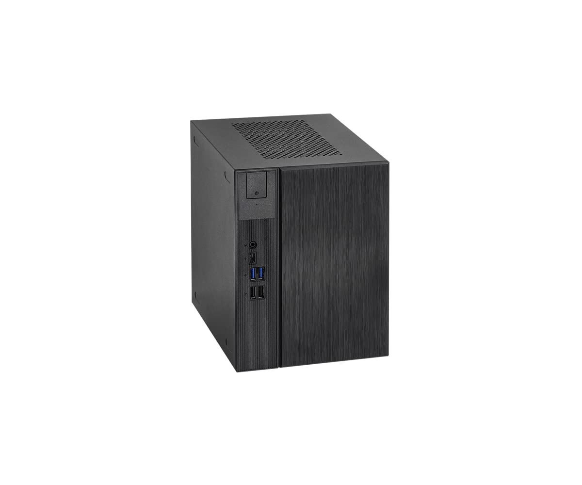 ASRock DeskMeet X600 Mini-PC Kit: AMD AM5 Ryzen 9000/8000/7000 (65W), 8L Case, 500W PSU, DDR5 7200+ OC, PCIe 4.0 x16, Gen5 M.2, WiFi-Ready, Triple Display (No CPU/RAM/Storage)