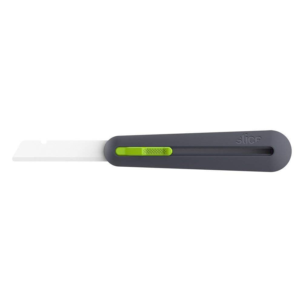 Slice 10560-CS 3" Extra Long Insulation Foam Tool, Designed for Foam Cutting, Finger Friendly, Ceramic Blade, Automatically Retracts, 6 Pack (10560-6)