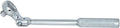 Wright Tool Flex Head Ratchet, 18", Knurled Grip