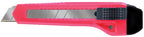 ALLWAY K7-25 Retractable 18mm Snap-Off Knife, Neon, 100 Pack