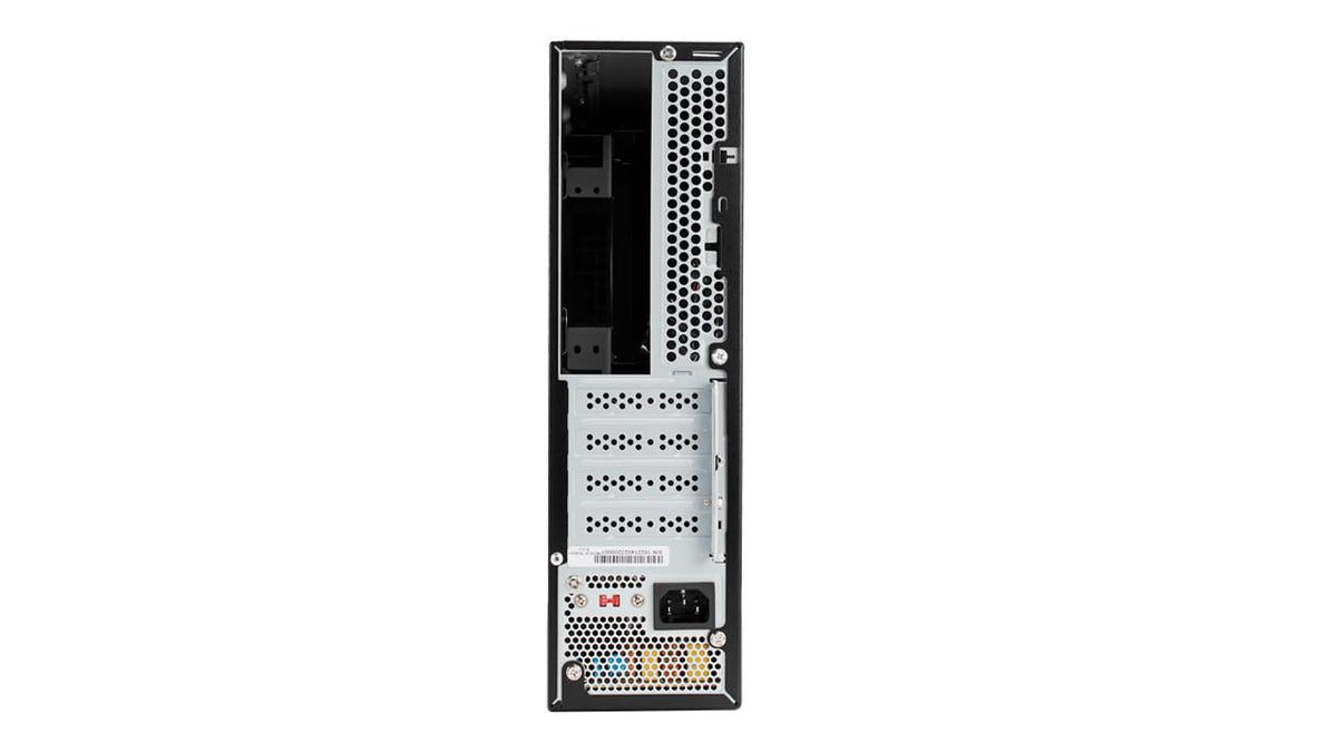 InWin BL631 Slim Micro-ATX Mini-ITX Small Form Factor Desktop PC Case with 450W TFX Power Supply Pre-Installed, 11.5L, USB 3.0 Front Ports, 4 Expansion Slots, Black