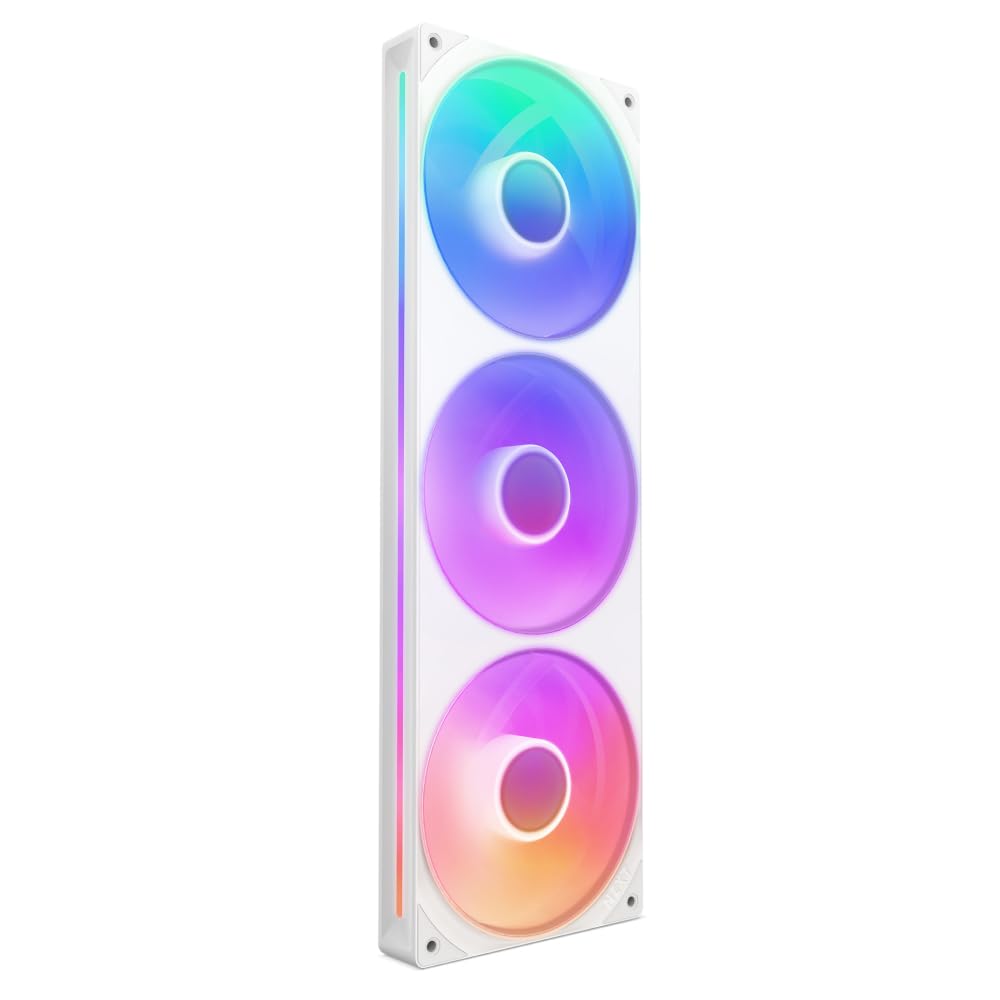 NZXT F420U Ultra - 420mm Single-Frame Multi-Zone RGB Fan - Black