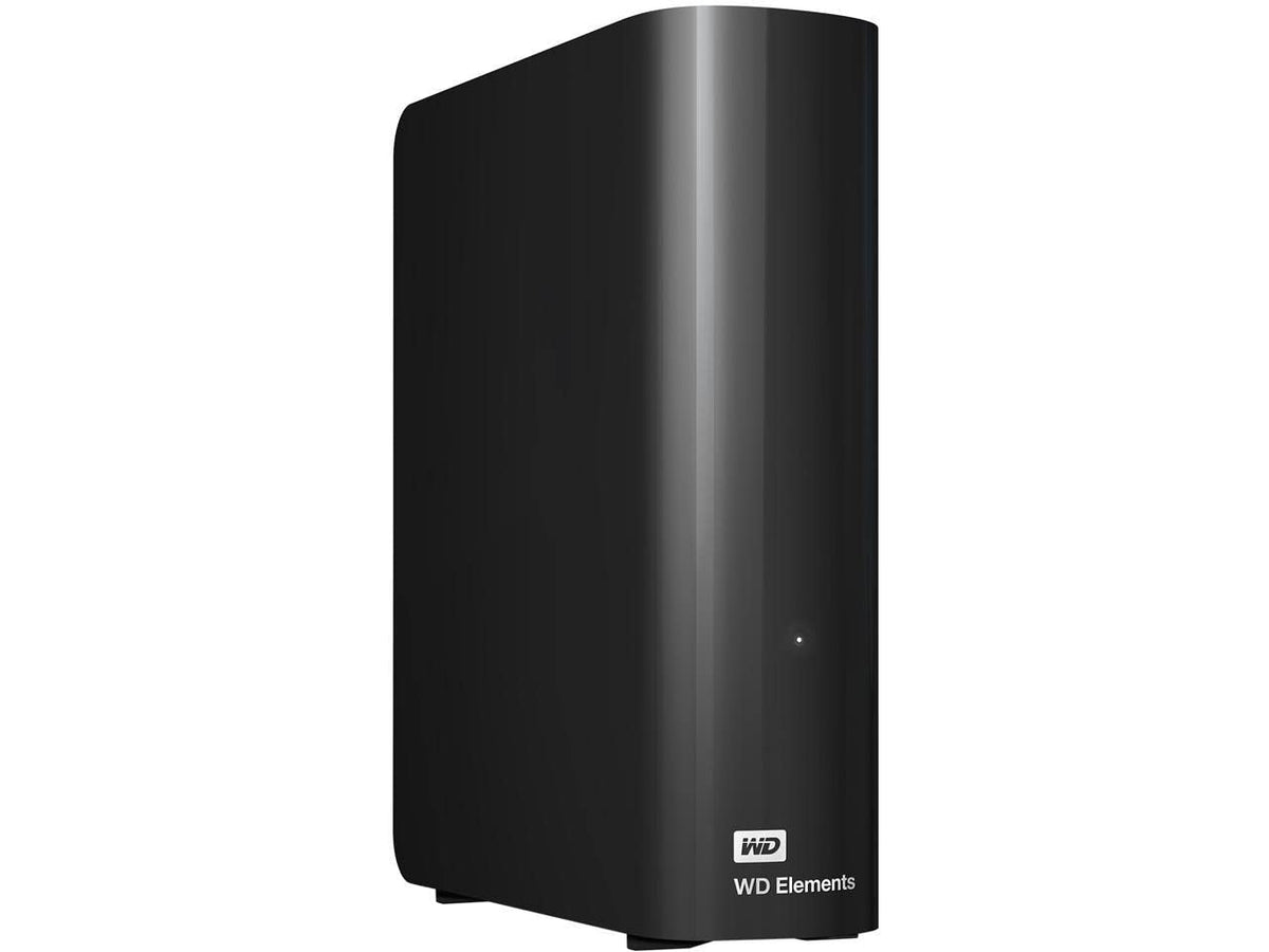 Western Digital 8TB Elements Desktop External Hard Drive, USB 3.0 external hard drive for plug-and-play storage - Western DigitalBWLG0080HBK-NESN, Black