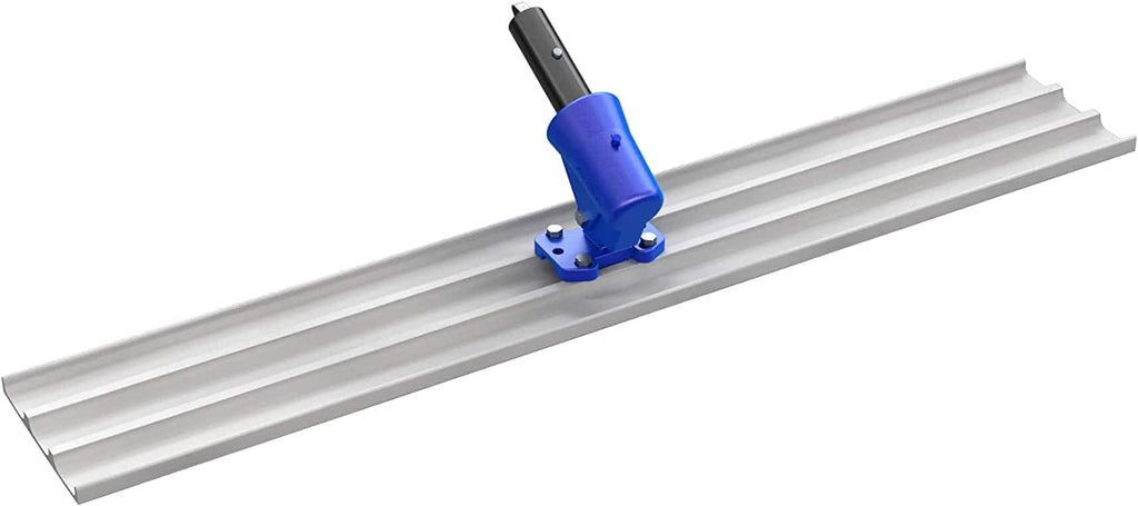 Bon Tool 82-413 Bull float - Magnesium 42-inch X 8-inch Square End - With Wormgear Brkt