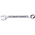 Stahlwille 40085555 Combination Spanners Open-Box No.13, Size 55mm, Metric, with 15 degree Offset Ring End, Chrome Plated Finish, Length 560mm, Made in Germany
