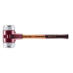 Halder Simplex Mallet 80mm – Soft Metal Inserts, Cast Iron Housing with Protection Sleeve, Varnished Hickory Handle, Heat-Resistant Non-Sparking Assembly & Straightening Hammer – 3009.080
