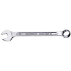 Stahlwille 40085555 Combination Spanners Open-Box No.13, Size 55mm, Metric, with 15 degree Offset Ring End, Chrome Plated Finish, Length 560mm, Made in Germany