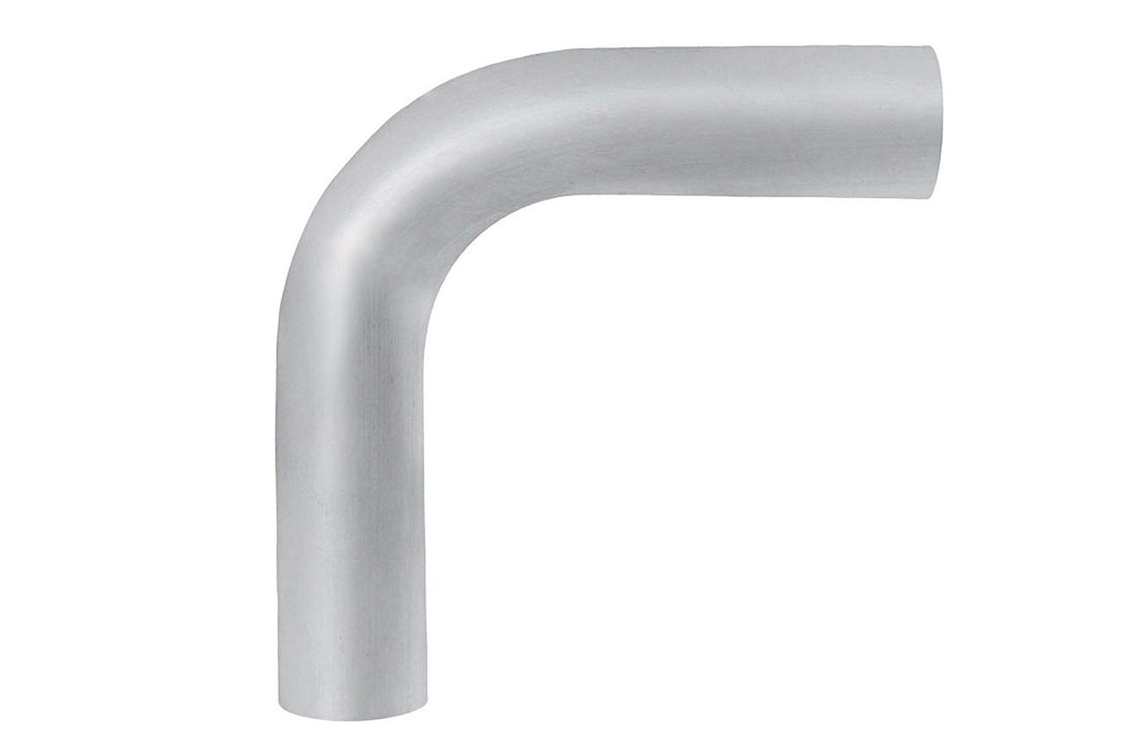 HPS AT90-500-CLR-75 6061 T6 Aluminum Elbow Pipe Tubing, 16 Gauge, 90 Degree Bend, 5" OD, 0.079" Wall Thickness, 7-1/2" Center Line Radius
