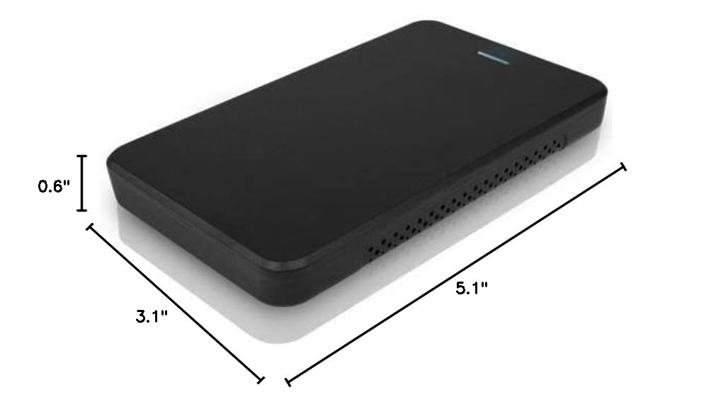 OWC Express 2TB USB 5Gb/s Portable Storage Solution - Black