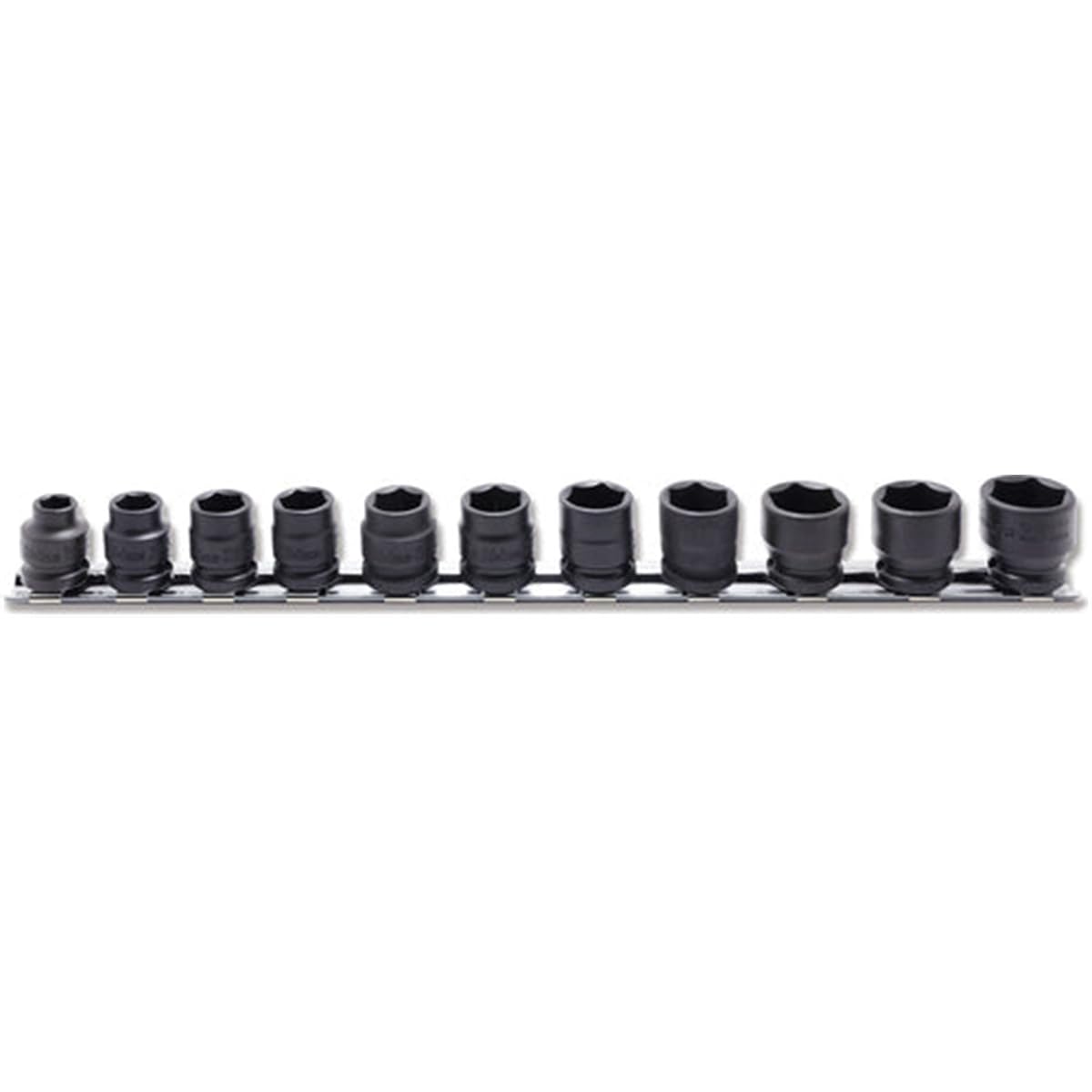 Ko-ken RS13401MS/11 3/8 Sq. Dr. Socket set 8-19mm 6 pt Thin walled 11 Pcs