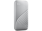 Western Digital 500GB My Passport SSD Portable External Solid State Drive, Gray, Sturdy and Blazing Fast, Password Protection with Hardware Encryption - WDBAGF5000AGY-WESN