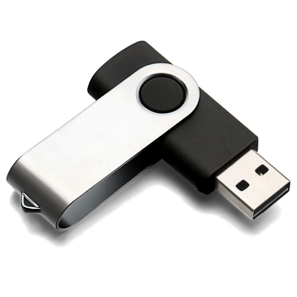 USB Flash Drive 1GB 50 Pack, Bulk USB 2.0 Flash Drives Thumb Drive Swivel Memory Stick Jump Drive Pen Drive,1 gig 50 Pieces