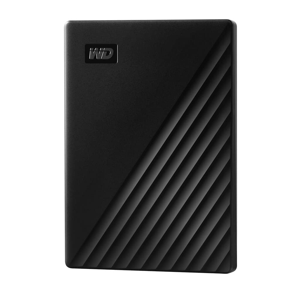 WD My Passport 2 TB Portable Hard Drive - External - Black - WDBYVG0020BBK-WESN (Renewed)