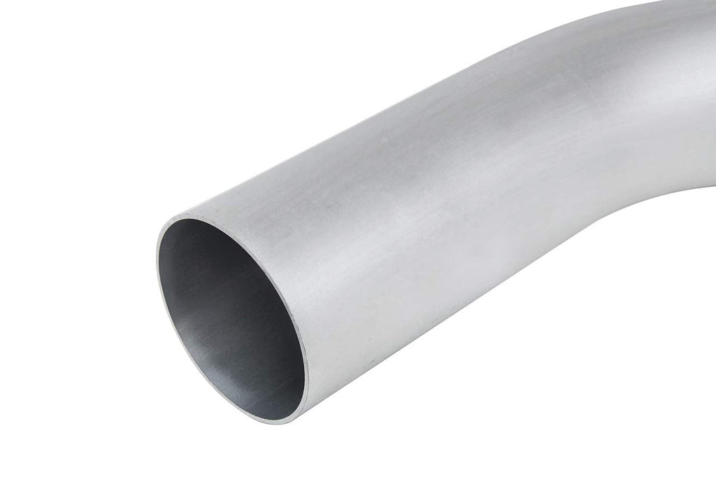 HPS AT90-500-CLR-75 6061 T6 Aluminum Elbow Pipe Tubing, 16 Gauge, 90 Degree Bend, 5" OD, 0.079" Wall Thickness, 7-1/2" Center Line Radius