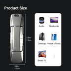 1T Solid State USB Drive, Up to 550MB/s High Speed USB 3.2 Gen 2 Thumb Drive, USB C & USB A Dual Drives, External SSD Storage for iPhone 17/16/15, Android, MacBook, Laptop, PC, iPad and More
