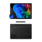 Microsoft Surface Pro 11 Copilot PC Bundle, 13" 2.8K Touchscreen Tablet with Black Pro Keyboard & Slim Pen, Snapdragon X Plus, 16GB RAM, 256GB SSD, Win 11 Pro, Black