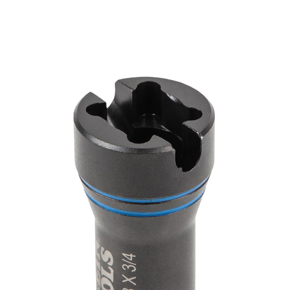 Klein Tools NRHD 5-In-1 Impact Socket, and Small and Large Alignment Slots