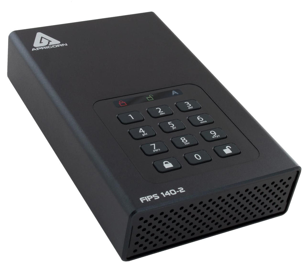 Apricorn 16TB Aegis Padlock DT 256-Bit Encrypted USB 3.0 Hard Drive (ADT-3PL256-16TB)