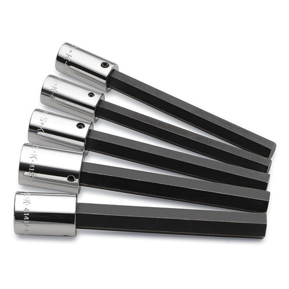 SK Hand Tool SKT-41255 SET SKT 1/2 DR LN HEX BIT FRAC