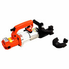 CCTi Portable Rebar Bender - Electric Hydraulic Bend Up to #8 (1 inch) Rebar and Round Rebar (Model: RB-258N), Orange