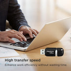 [Gigastone] V10 128GB 5-Pack USB 2.0 Flash Drive Thumb Drive Memory Stick Pen Drive Retractable Design (Random Color)