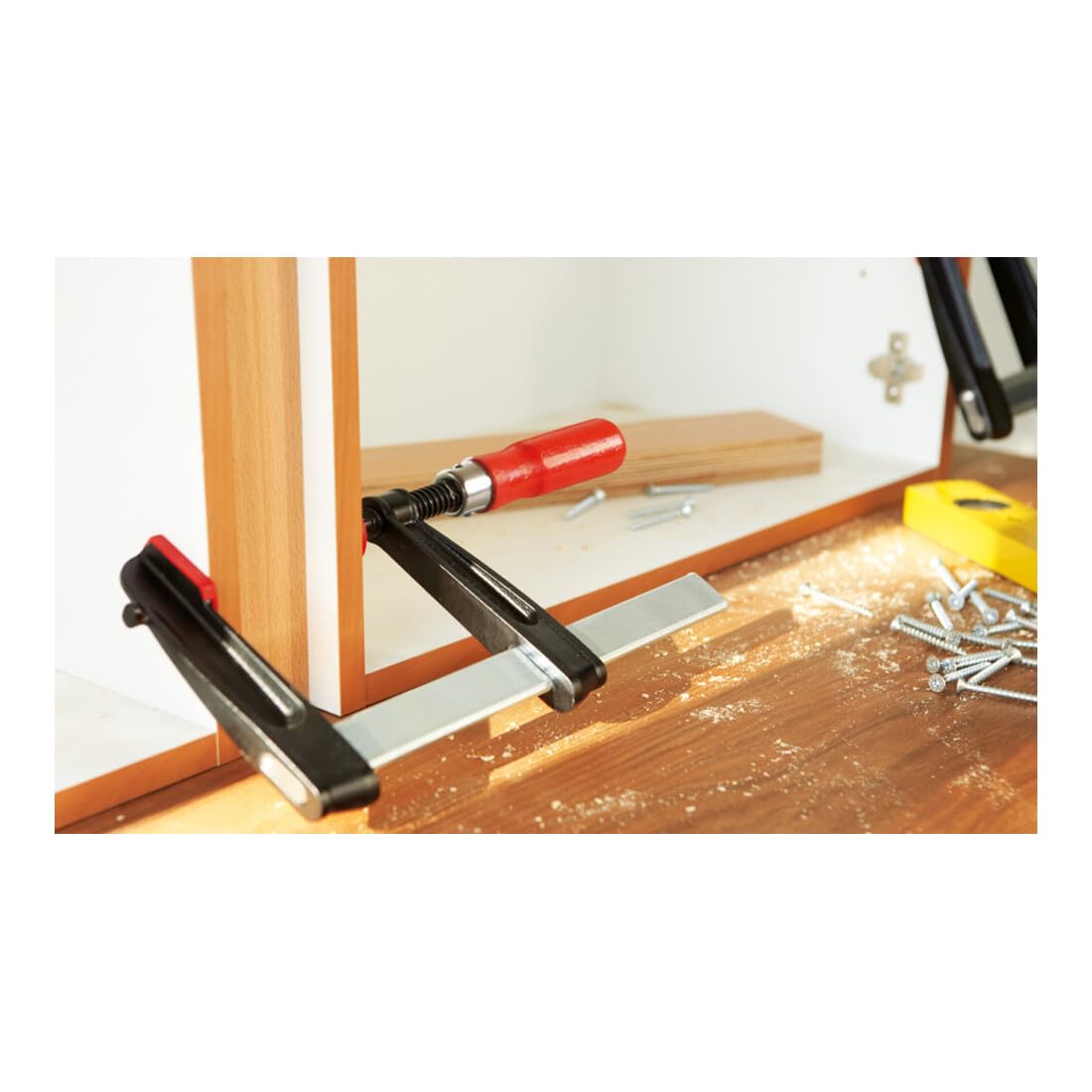 Bessey TGRC100S14 TGRC Malleable Cast Iron Screw Clamp, Multi-Colour, 1000/140 mm